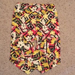 Lularoe one size floral leggings